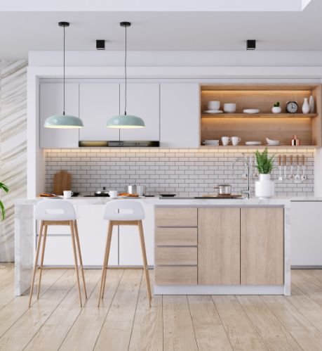 a kitchen at the huxley minneapolis